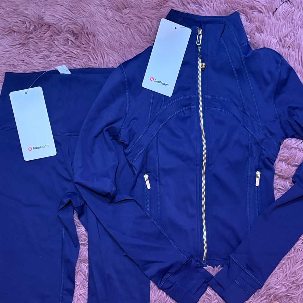 Lululemon Athletica Navy Zip-Up Jacket